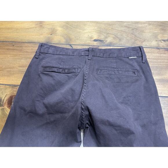 Mother Zip Muse Touch and Go Jeans Womens Size 28 Brown Skinny Ankle Zip - Picture 6 of 11